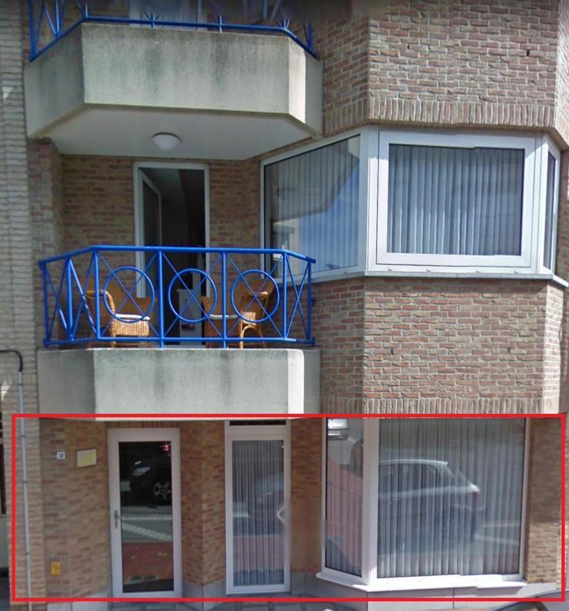Familie Appartement Hartje Knokke Met Optie Parking 外观 照片